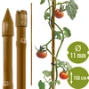 Belagt stålstang i bambusform, 150 cm x 11mm - 7 