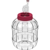 Brudsikker, multifunktionel krukke til fermentering, 5 L - 7 