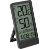 Elektronisk rumtermometer fra Soens, sort - 12 