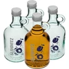 Flaske 0,5 L med låg og 2-farvet tryk Slivovitz - 4 stk. ['flaske til hjemmelavet slivovitz', ' slivovitz flaske', ' flaske', ' glasflaske 500 ml', ' flaske 0', '5 L', ' flasker med tryk', ' flaske med tryk', ' flaske med kork', ' flaske med tryk og kork', ' flasker med korke']