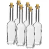 Flaske til likør 100 ml 6 stk. + 6 propper ['flaske til alkohol', ' dekorative flasker til alkohol', ' glasflaske til alkohol', ' flasker til hjemmebryg til bryllup', ' flaske til likør', ' flaske til vin', ' flasker til vin', ' likør']