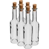 Flaske til likør 350 ml 6 stk. + 6 propper ['til likør', ' til likør', ' hjemmelavet likør', ' til kirsebærlikør', ' til gave', ' dekorativ flaske', ' til saft', ' til saft', ' flaske sæt', ' glasflasker']