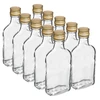 Flaske til likører lommelærke med skruelåg 200 ml 10 stk - 4 