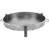 Havebålplads ø 80 cm svejset ['bålplads i haven', ' rund bålplads', ' bål', ' til gryde', ' polsk bålplads', ' rå stål bålplads', ' bålplads', ' støbejernsgryde', ' grill', ' trefod']