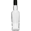 Kaptajnsflaske 500 ml med skruelåg, 1 stk. ['flaske til whisky', ' glasflaske', ' flaske til hjemmelavet vin', ' gennemsigtig flaske', ' flaske med skruelåg', ' 500 ml flaske', ' spiritusflaske']