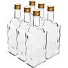 Klosterflaske 500 ml, med låg, hvid - 6 stk. - 2 