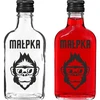 Lommelærke i glas 200 ml med skruelåg, tryk »Abe«, 1 stk. ['flaske', ' flasker', ' flaske med tryk', ' gaveflaske', ' flaske til likør', ' flaske til hjemmebrændt', ' flaske til alkohol', ' glasflaske med skruelåg', ' 200 ml flaske med skruelåg', ' lommelærker', ' abe-flaske', ' hjemmelavede drikke', ' lille dekorativ flaske', ' abe-flaske med tryk', ' lommelærke 200 ml med sort skruelåg']