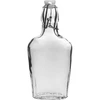 Lommelærke 250 ml med hermetisk lukning ['flaske til alkohol', ' dekorative flasker til alkohol', ' glasflaske til alkohol', ' flasker til hjemmebrændt til bryllup', ' flaske til likør', ' dekorative flasker til likører', ' flaske til vin', ' flaske til vin']