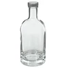 Miss Barku-flaske 700 ml med skruelåg, 1 stk. ['flaske til alkohol', ' dekorative flasker til alkohol', ' glasflaske til alkohol', ' flasker til hjemmebrændt til bryllup', ' flaske til likør', ' dekorative flasker til likør']