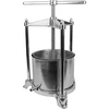 Rammepresse til frugt - rustfrit stål, 5 l ['rammepresse til frugt', ' rammepresse saftpresser til frugt rustfrit stål', ' frugtpresse', ' presse til at presse frugt', ' presse til at presse saft fra frugt krydsord', ' frugtpresse obi', ' frugtpresse olx', ' ostepresse', ' osteproduktionspresse']