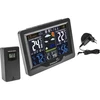 RCC vejrstation, DCF – elektronisk, oplyst, trådløs, sensor, sort - 3 
