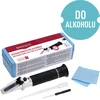 Refraktometer til alkohol ['til måling af alkoholindhold', ' til kontrol af alkoholkoncentration i bryg', ' refraktometer', ' fremstilling af drikkevarer', ' måling af alkohol i væsker', ' måleudstyr til alkohol', ' enkel måling af alkoholkoncentration', ' måling af alkohol i væsker uden andre tilsætningsstoffer', ' alkoholprocent', ' procentvis alkoholindhold']