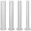 Reserve-pølsehorn til Browin pølsestoppere, monteringskrave Ø34 mm, 4 stk. ['pølsehorn til Browin pølsestoppere', ' reserve-pølsehorn til pølsestoppere', ' pølsehorn med monteringskrave Ø34 mm', ' pølsehorn til vandrette Browin-stoppere', ' pølsehorn til lodret Browin-stopper', ' pølsehorn til stopning', ' charcuteri-pølsehorn', ' hjemmelavet charcuteri', ' pølsehorn i forskellige diametre', ' tilbehør til pølsestoppere']
