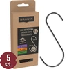 Røgekroge - S, 45° afskårne, 4 mm x 150 mm, 5 stk. ['røgekrog', ' røgekrog til kød', ' røgekrog til pølser/charcuteri', ' krog til charcuteri', ' røgekroge', ' kroge i rustfrit stål', ' S-kroge til røgning', ' sæt med kroge', ' kroge til røgovn', ' kroge til tørring af pølser/charcuteri', ' kroge til ost', ' klassiske kroge', ' kroge med 45° afskårne spidser']