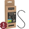 Røgekroge – S-form, spidsslebne, 3 mm x 100 mm, 5 stk. ['krog til røgning', ' krog til røgning af kød', ' krog til røgning af charcuteri', ' krog til charcuteri', ' røgekroge', ' rustfri kroge', ' S-røgekroge', ' sæt med kroge', ' kroge til røgeovn', ' kroge til lufttørring af charcuteri', ' kroge til ost', ' klassiske kroge']