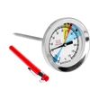 Termometer til skinkekoger 0,8 kg (0°C til +120°C) 9,0cm ['termometer til skinkekoger', ' til pølser', ' til kød', ' til retter', ' til brygning', ' skinkekoger 0', '8 kg', ' tilbehør til skinkekoger', ' termometer med farvet skive', ' køkkentermometer']