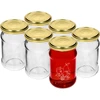 TO krukke 300ml med tryk - mix af frugter og låg fi66/4 - 6 stk. ['krukker med tryk', ' dekorative krukker', ' krukker med låg', ' krukker til konservering', ' elegante krukker', ' krukker til marmelade', ' krukke med tryk', ' krukke med grafik', ' krukker til konservering', ' krukker til spisekammeret', ' TO krukke', ' twist-off krukke']