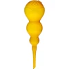 Tredobbelt vandingskugle (trekammer), gennemsigtig gul, 600 ml ['vandingskugler', ' blomster vandingsdispenser', ' til vanding af blomster', ' blomsterfugtere', ' blomster vanding', ' plantevanding', ' potte vandingsanlæg', ' til vanding af blomster', ' til potteplanter', ' vandingssystem', ' vandingskugle', ' vanddispenser til potter', ' plantekugler', ' dispenser til planter', ' plantevanding', ' vandingskugle', ' tredobbelte vandingskugler', ' dekorative plantevanding', ' praktiske vandingskugler', ' rummelige vandingskugler', ' gennemsigtige klare vandingskugler', ' farverige plantevanding kugler', ' gule plantekugler']