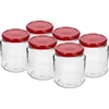 Twist-off krukke, tyk 580ml med bordeaux låg fi82/6, 6 stk. ['krukker', ' krukke', ' krukkesæt', ' beholdere', ' glasbeholdere', ' opbevaringskrukker', ' køkkenkrukker', ' glas krukker', ' krukker med metal låg', ' madopbevaringskrukker', ' syltetøjsglas', ' krydderikrukker', ' kaffekrukker', ' tekrukker', ' opvaskemaskine krukker', ' glas krukke', ' krukke med låg', ' krukkesæt', ' marmeladekrukker', ' tyk krukke', ' tyk']