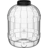 Uknuselig, multifunktionel krukke med sort låg, 15L - 7 