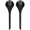 Vandingskugler til planter, sorte matte, 400 ml, 2 stk. ['vandingskugler', ' blomsters vandingsdispenser', ' til vanding af blomster', ' blomsterfugtere', ' blomster vanding', ' plantevanding', ' pottevandere', ' til vanding af blomster', ' til potteplanter', ' vandingssystem', ' vandingskugle', ' vanddispenser til potter', ' plantekugler', ' dispenser til planter', ' plantevanding', ' vandingskugle', ' sorte vandingskugler', ' loftdesign']