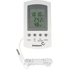 Vejrstation – elektronisk, sonde, hvid ['vejrstation', ' hjemmevejrstation', ' temperatur', ' omgivelsestemperatur', ' temperaturkontrol', ' elektronisk termometer', ' indendørs termometer', ' udendørs termometer', ' termometer udenfor', ' termometer med sonde', ' elektronisk termometer med sonde', ' fugtighedsmåler', ' termometer med hygrometer', ' termometer med fugtighedsmåler', ' luftfugtighedsmåler']