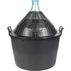 Vinballon 34 L i plastikkurv - 6 