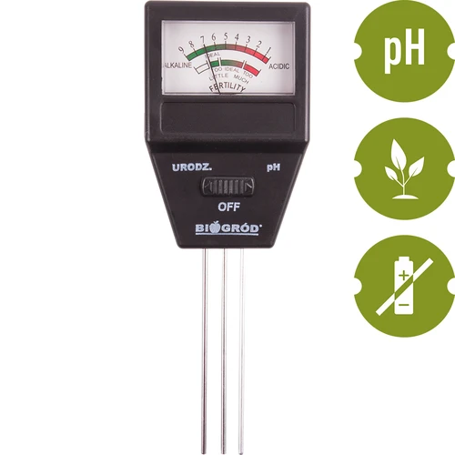 2-i-1 jordtester - pH, jordens frugtbarhed - 2