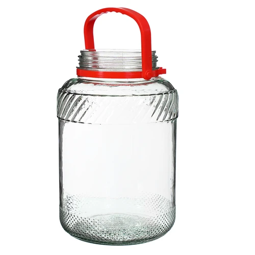 5 L krukke med plastiklåg - 2