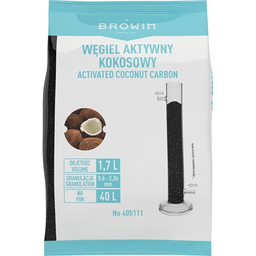 Aktivt kokoskul 0,86 kg