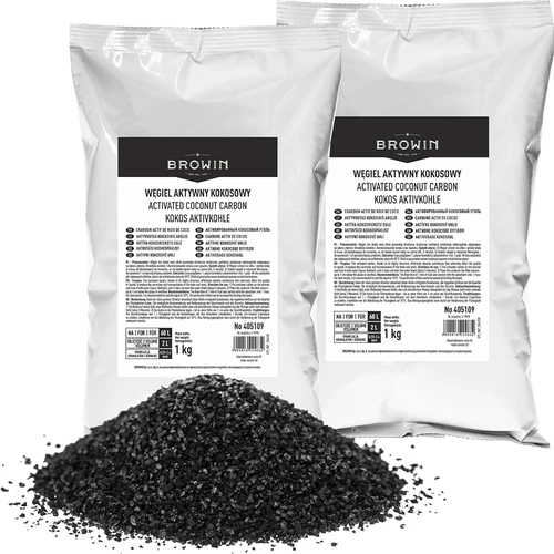 Aktivt kokoskul 1 kg x 2 - sæt