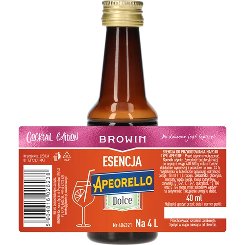 Apeorello Dolce essens til 4 L, 40 ml - 4