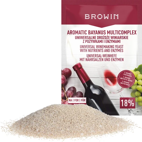 Aromatic Bayanus Multicomplex startpakke til vin, 40 g - 3