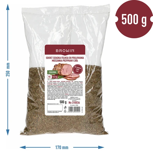 Bedstefar Feliks' Hemmelighed til indsaltning - blanding af krydderier og urter, 500g - 3