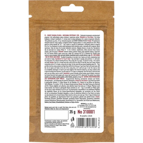 Bedstefar Feliks' hemmelighed til saltning, 35 g - 2