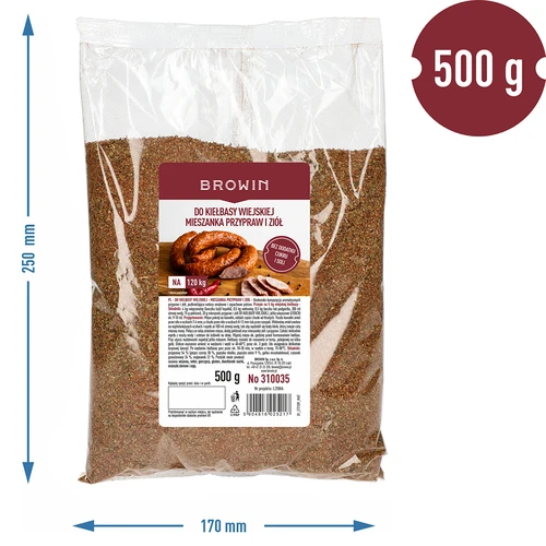 Blanding af krydderier og urter til landpølse, 500 g - 4