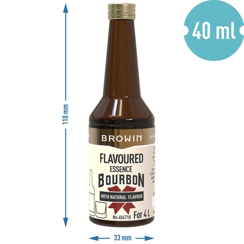 Bourbon smag essens 40 ml - 9