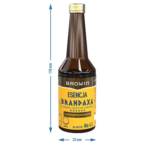 Brandaxa-essens med smag af græsk brandy, 40 ml - 7