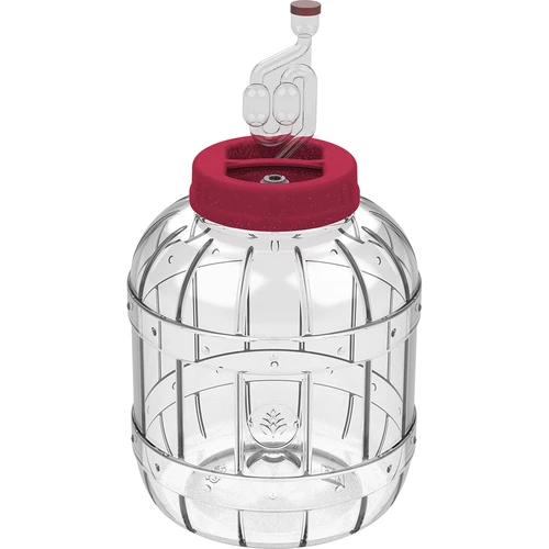 Brudsikker, multifunktionel krukke til fermentering, 5 L