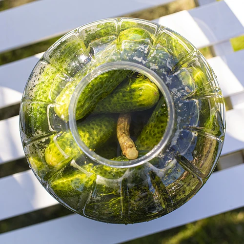 Brudsikker, multifunktionel krukke til fermentering, 5 L - 5