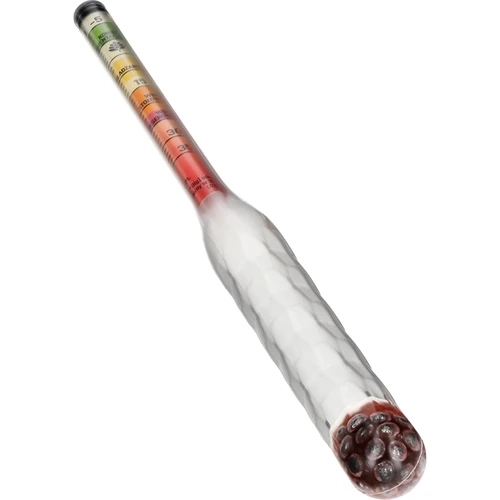 Brudsikker sukkerindholdsmåler med reagensglas, måleområde: -5-35°Blg - 2