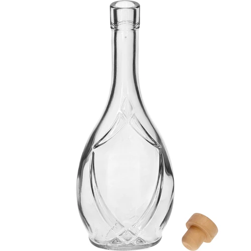 Dekorativ flaske ICONA 500 ml med svampeprop, 1 stk. - 2