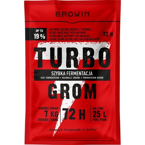 Destillationsgær Turbo Grom 72 h