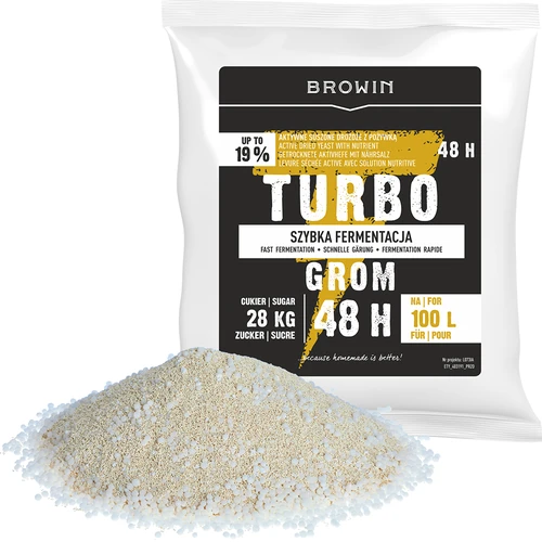 Destillerigær Turbo Grom 48h 100L - 4