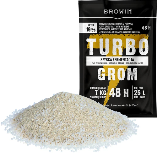 Destillerigær Turbo Grom 48h - 3