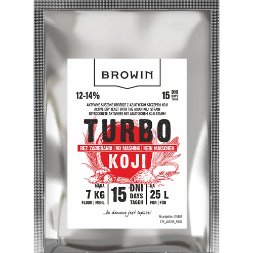 Destillerigær Turbo Koji, 50 g (uden maltning!)
