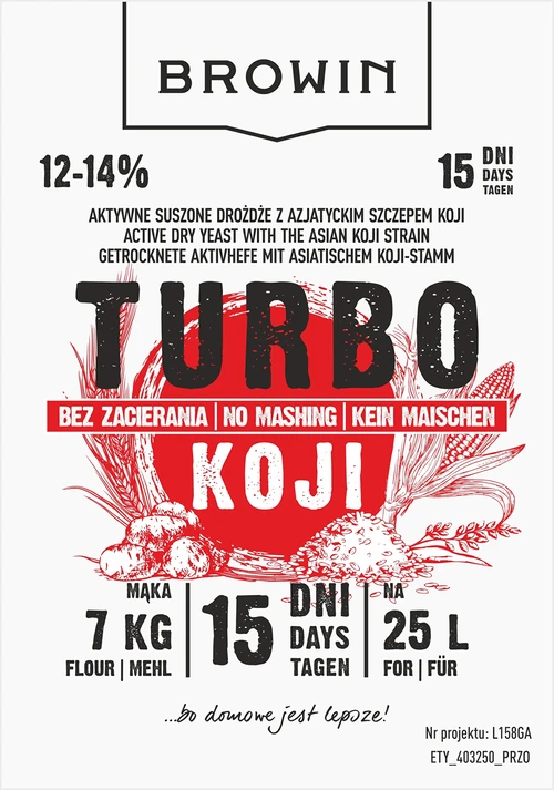 Destillerigær Turbo Koji, 50 g (uden maltning!) - 5