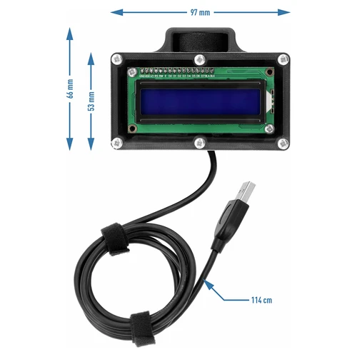 Display til destillationstermometeret hawkSTILL Wi-Fi - 5