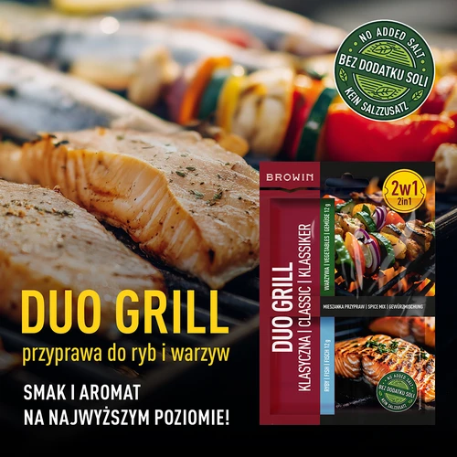 Duo Grill Klassisk til fisk og grøntsager - 2-i-1 krydderiblanding, 2 x 12 g - 5