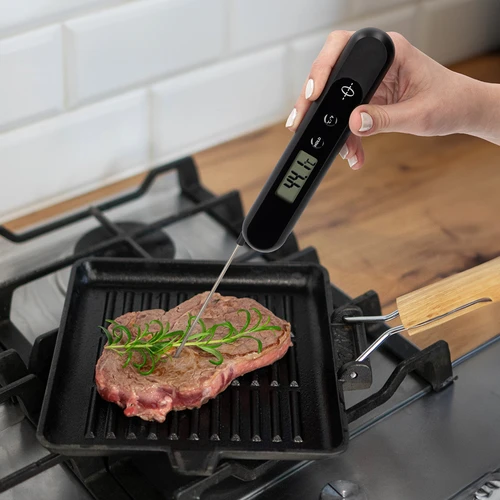 Elektronisk køkkentermometer, håndopladet - 11